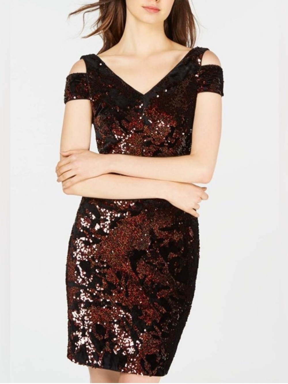 Calvin Klein Sequin Cocktail Dress